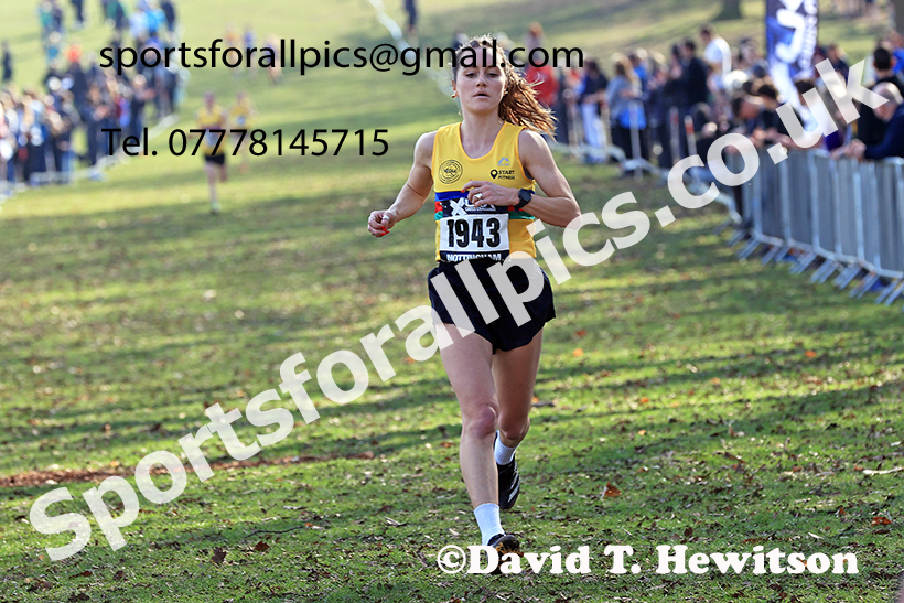 Senior womens 2025 UK CAU Inter Counties Cross Country Champs., Wollaton Park, Nottingham. Photo: David T. Hewitson/Sports for All Pics